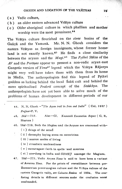 Vratyas in Ancient India